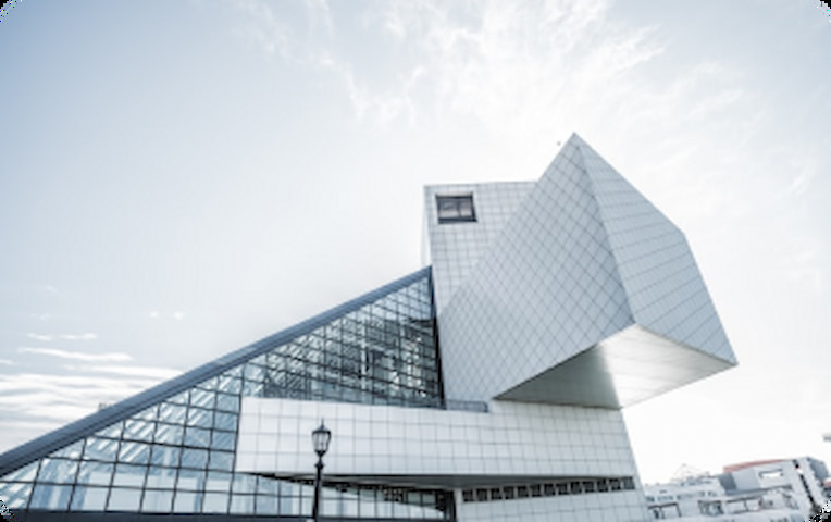 Glass Building B & W